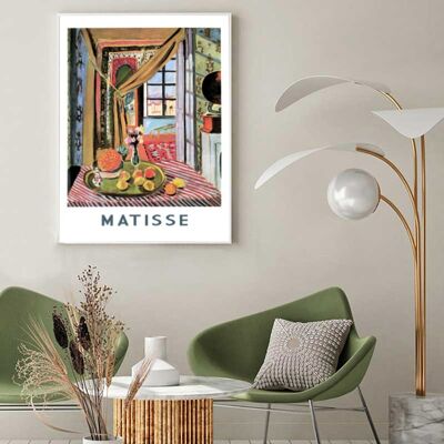 Estampe décorative d'Henri Matisse "La Fenêtre"
