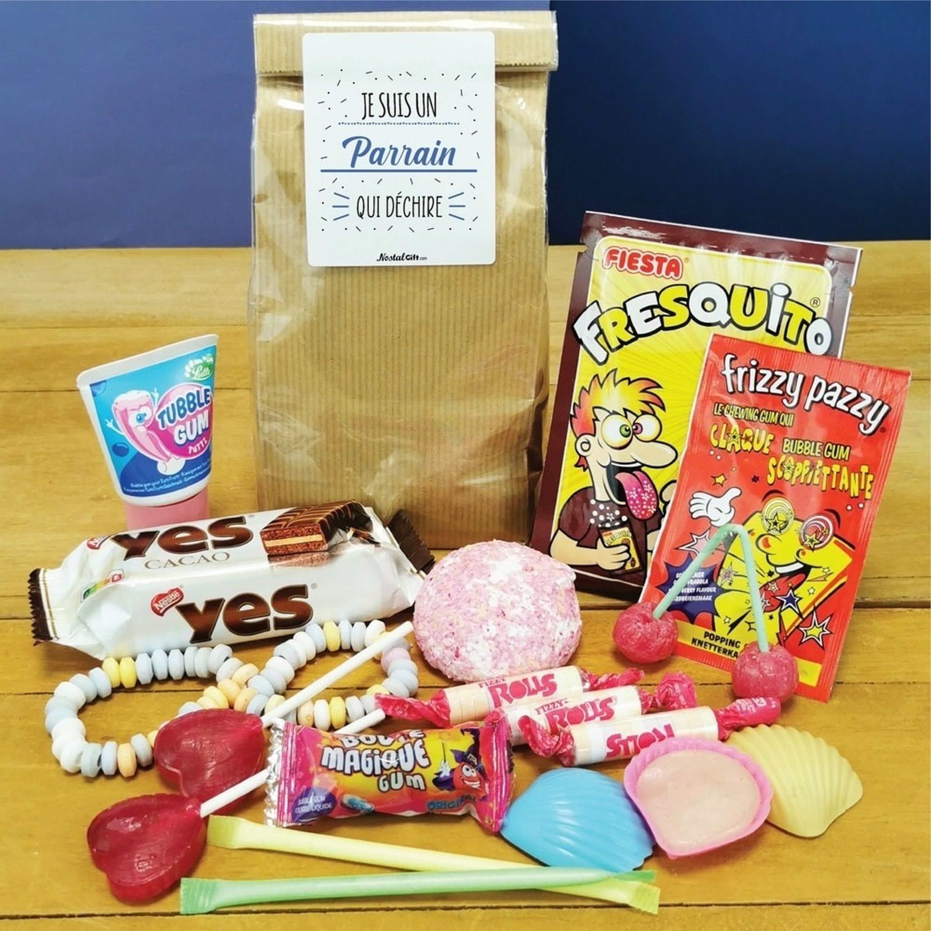 NostalGift.com - Sachet de bonbons rétro des années 90 : : Epicerie