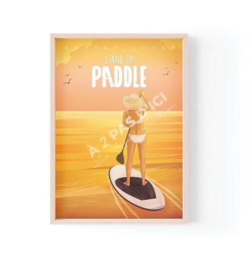 Affiche - Stand Up Paddle