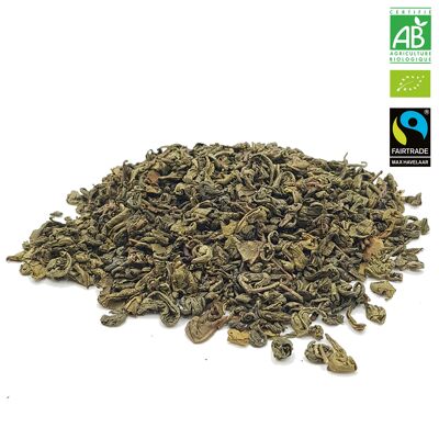 TOUCH ORGANIC - BULK GREEN TEA GUNPOWDER - 1.5kg