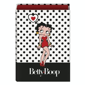 Dohe - Chemise à 4 anneaux - Format 26,4x34x6 cm (Folio) - Betty Boop
