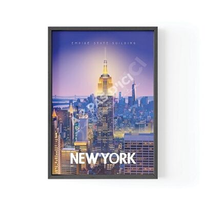 cartel de la ciudad de nueva york