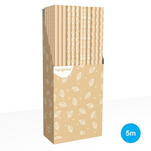 Wrapping Paper Kraft Decorated Selection 70x500
