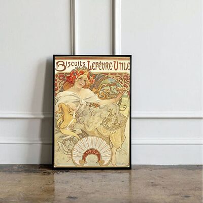 Affiche décorative d'Alfons Mucha "Poster"