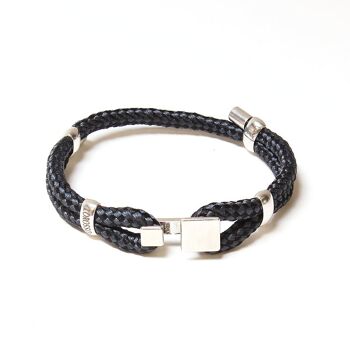 Bracelet Détroit Noir 1