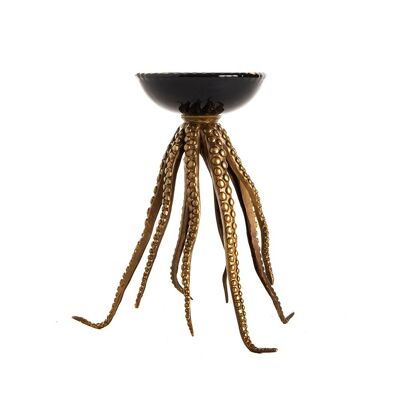 OCTOPUS CUP BRONZE BLACK GOLD