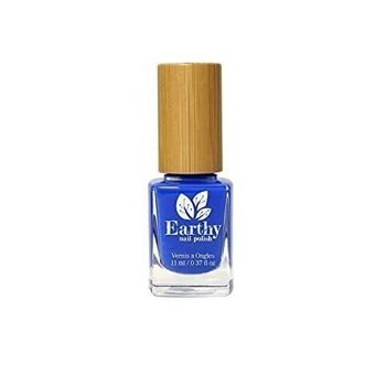 Earthy Nail Polish - Vernis naturel - Bleu Poséidon 1