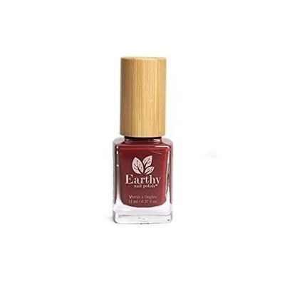 Earthy Nail Polish - Smalto per unghie naturale - Rosso rubino