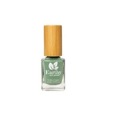 Esmalte de uñas terroso - Barniz natural - Uñas verdes