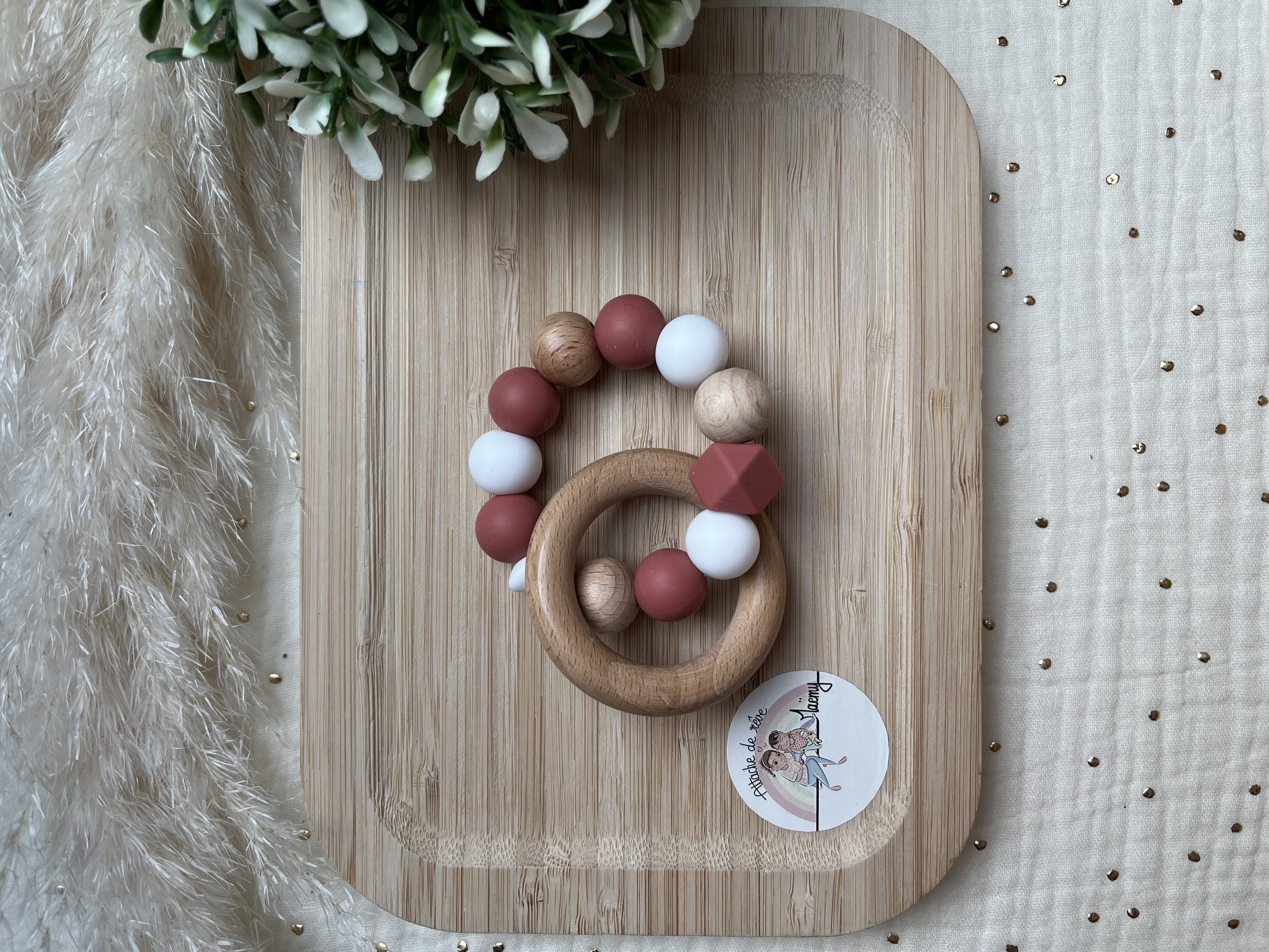 Beißring Terrakotta