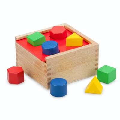 New Classic Toys Formen-Sortierbox - 8 Steine
