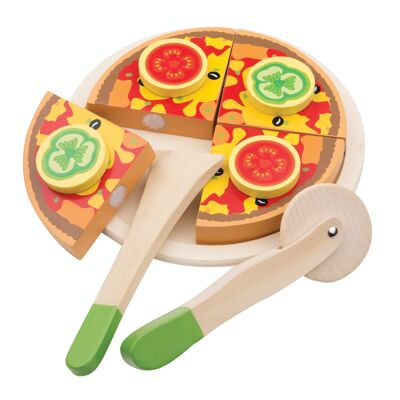 New Classic Toys Gemüsepizza schneiden