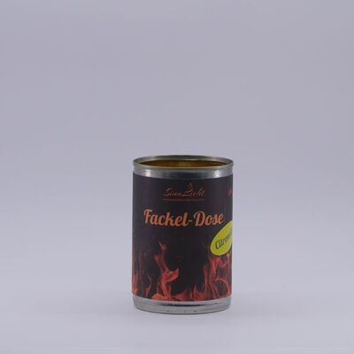 Torch tin citronella for outdoor use | Diameter about 75 | Height about 110