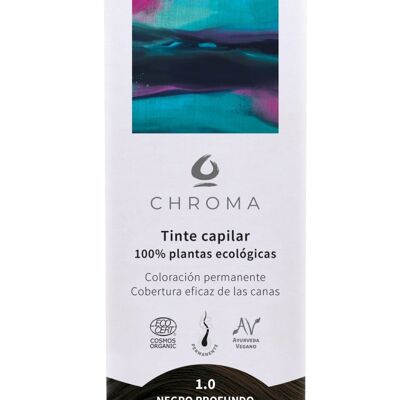 Colorante vegetale Chroma - Deep Black 1.0