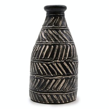 BCV-04 - Vase conique grec - Chocolat - Vendu en 1x unité/s par extérieur 1