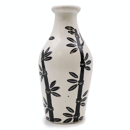 BCV-05 - Bamboo Motif Shaped Vase - Natural - Sold in 1x unit/s per outer