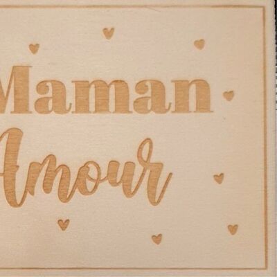 Carte "Maman d'amour"