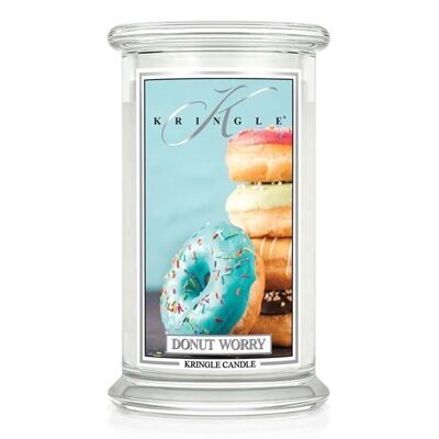 Scented candle Donut Worry Large