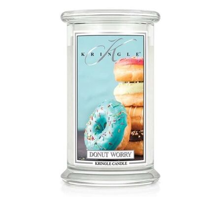 Scented candle Donut Worry Large