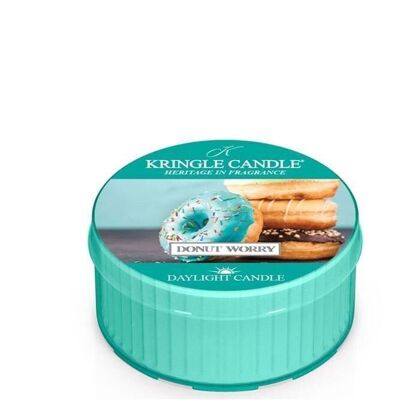 Scented candle Donut Worry Daylight