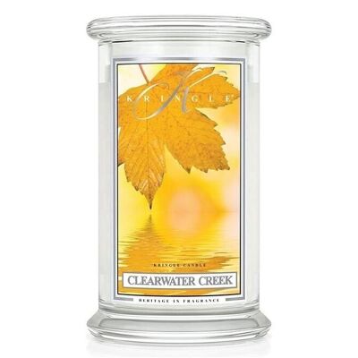 Vela perfumada grande Clearwater Creek