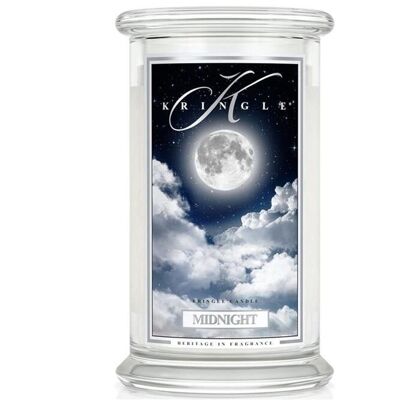 Midnight Large scented candle