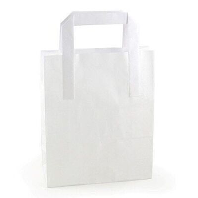 CB-33P - SOS White Carriers 10x15x12inch Lrg (125) - Sold in 125x unit/s per outer