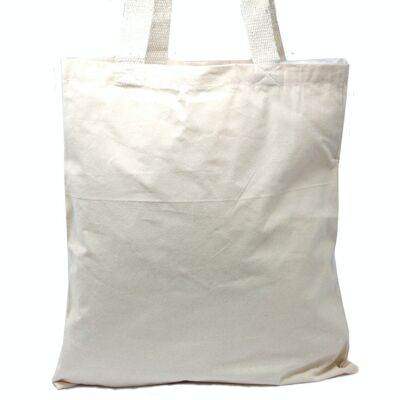 CCOTT-13 - Lrg Natural 6oz Cotton Bag 38x42cm - Sold in 10x unit/s per outer