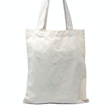 CCOTT-14 - Sac en coton Med Natural 6oz 35x30cm - Vendu en 10x unité/s par extérieur 1