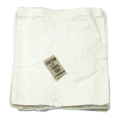 CCOTT-15C - Small Natural 4oz Cotton Bag 25x20cm - CARTON - Sold in 440x unit/s per outer
