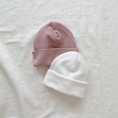 Baby beanie / cotton knit