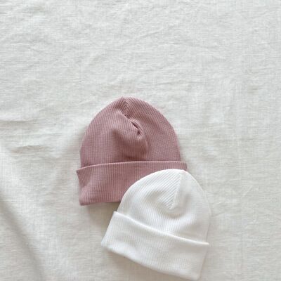 Baby beanie / cotton knit
