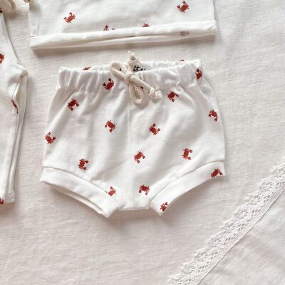 Baby boy shorts / little crabs