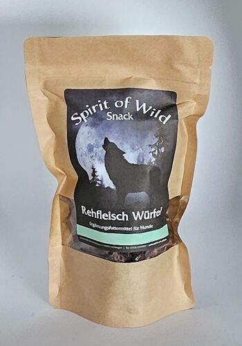 Cubes de gibier Spirit of Wild Snack 100g 2