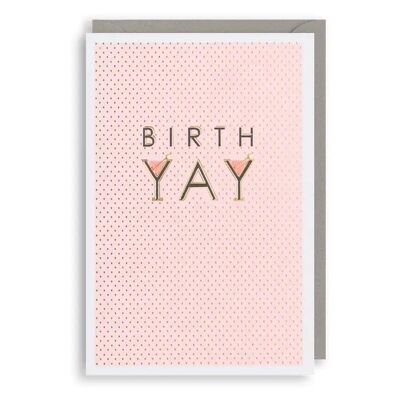 Carte d'anniversaire BIRTHYAY