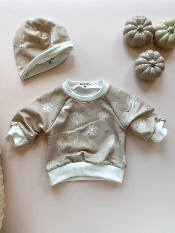 Pull coton bébé / araignées 3