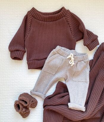 Sweat bébé en coton / tricot 7