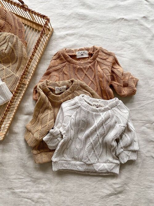 Baby cotton sweatshirt / knit