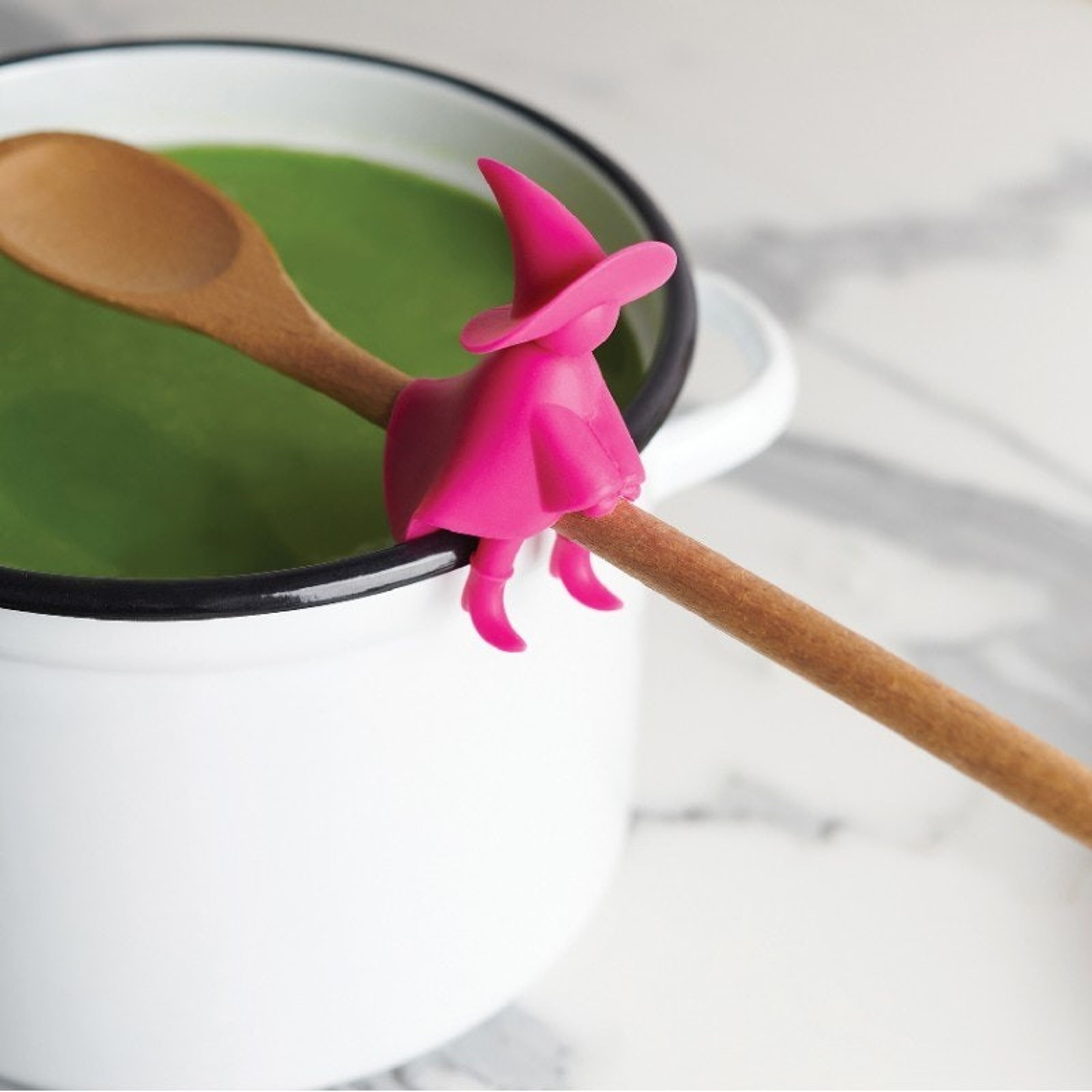 NEW! Agatha Witch Spoon Holder Steam Releaser- Ototo-Designed by