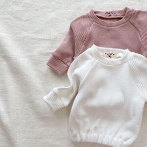 Sweat bébé en coton / tricot