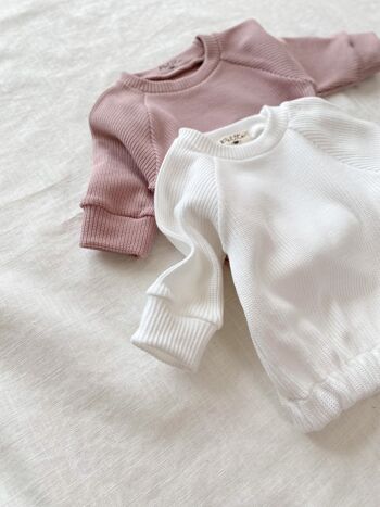 Sweat bébé en coton / tricot 2