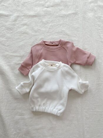 Sweat bébé en coton / tricot 3