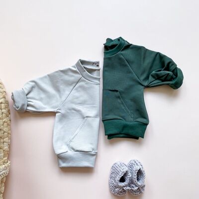 Baby-Baumwoll-Sweatshirt / BIO-Baumwolle