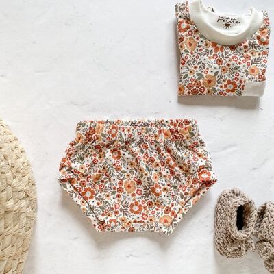 Baby-Shorts für Mädchen / Bohemian-Terrakotta