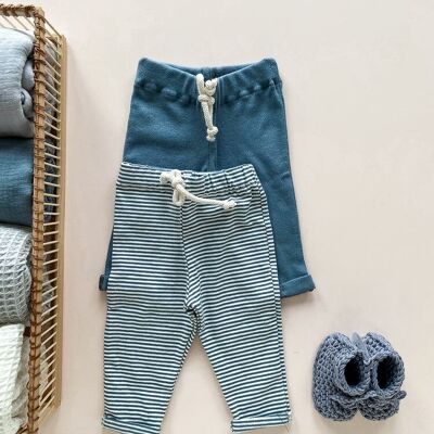 Baby leggings / blue