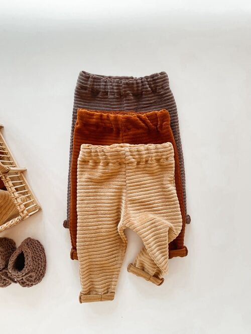 Baby leggings / ribbed