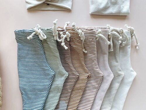 Baby leggings / stripes