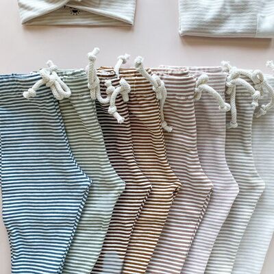 Baby leggings / stripes