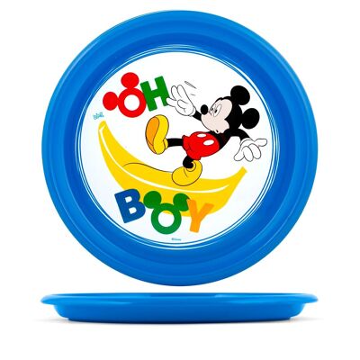 Assiette plate Mickey HappyTimes 22,5 cm