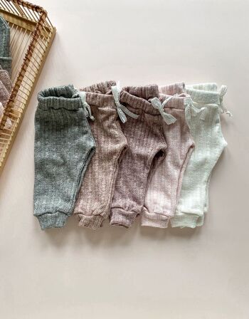 Pantalon bébé / tricot 1